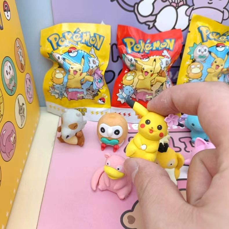 Pokemon Blind Bag Eraser Surpr - Party Games Box incelemesi ve fiyatı
