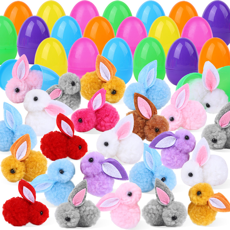 24/48Pcs Cute Easter Egg with  - Party Games Egg incelemesi ve fiyatı