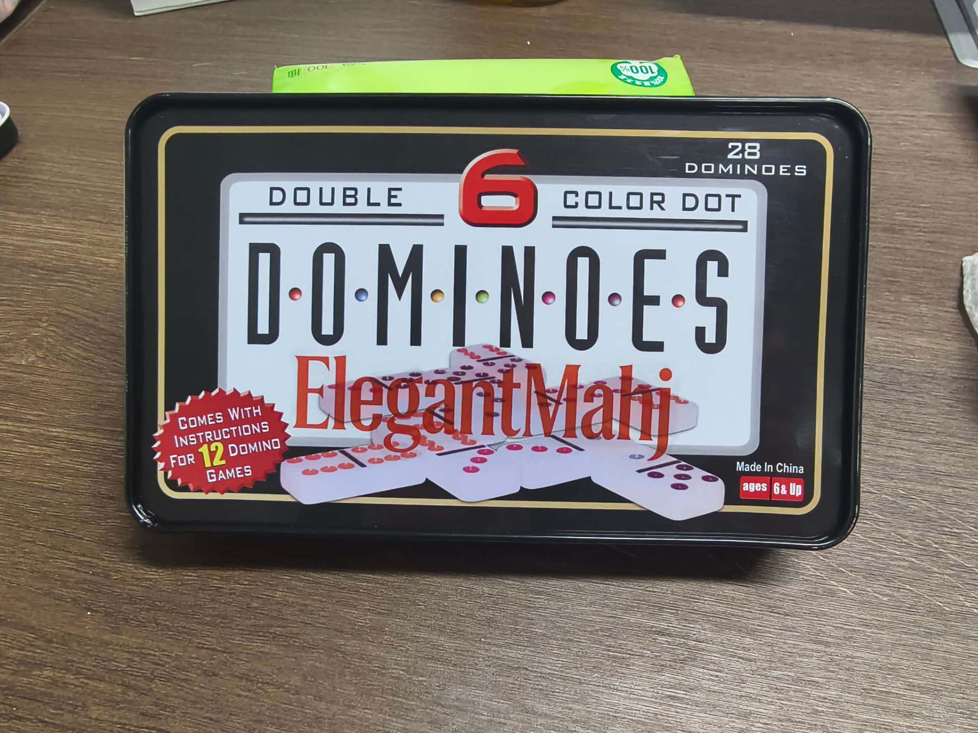 ElegantMahj Double Six Dominoe - Party Family Games incelemesi ve fiyatı