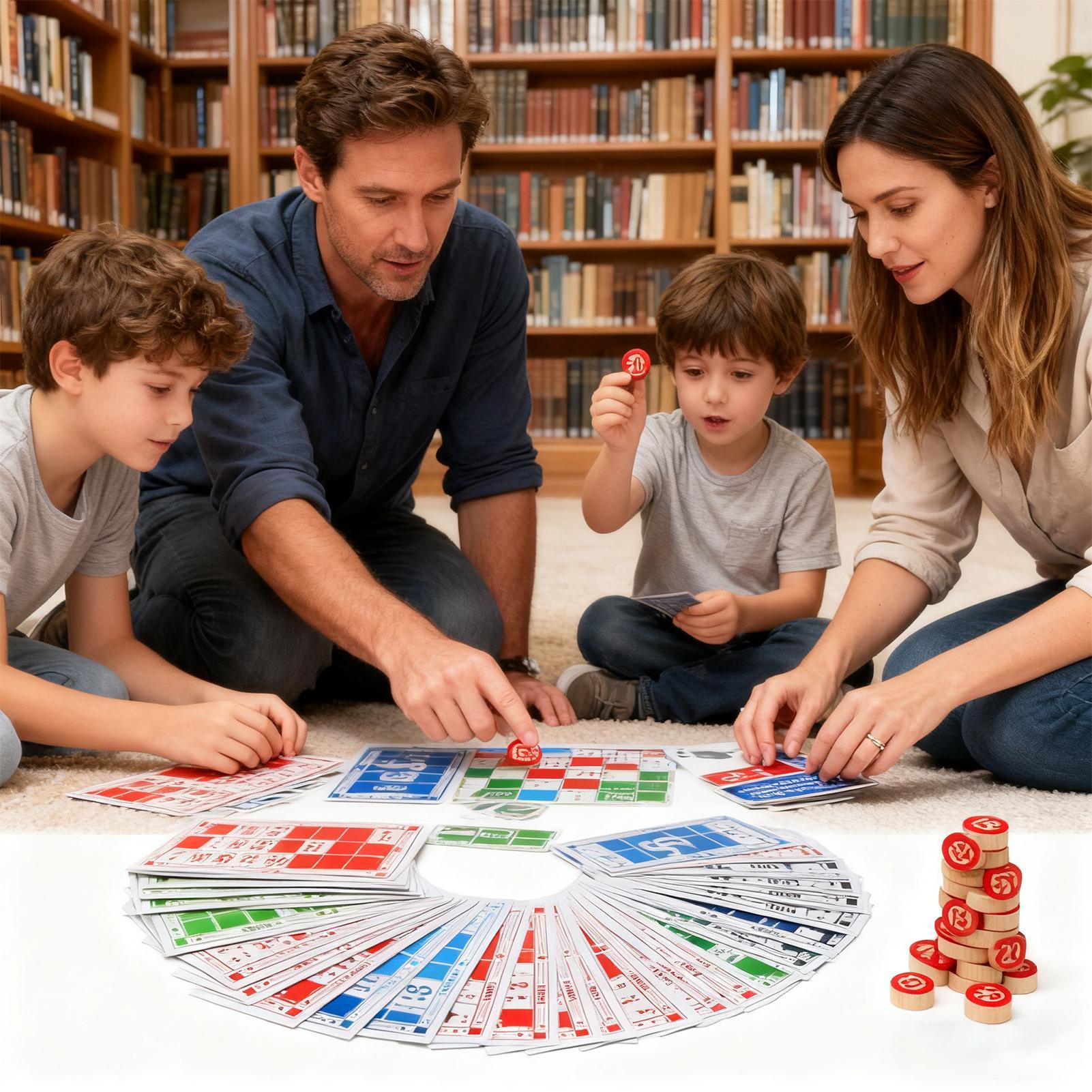 Bingo Card Game Wooden Funny E - Play Friends Party Games incelemesi ve fiyatı