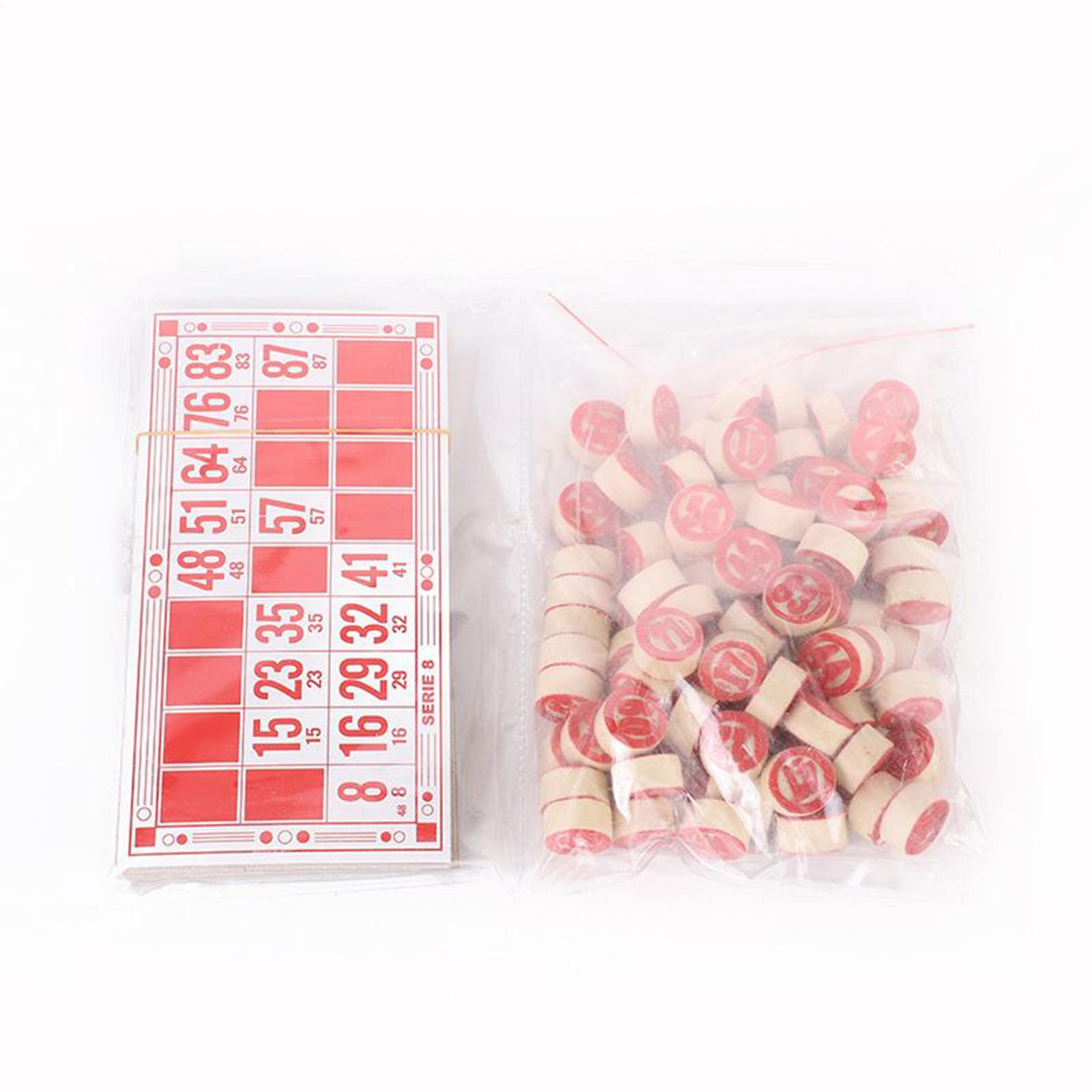Bingo Card Game Wooden Funny E - Play Friends Party Games incelemesi ve fiyatı